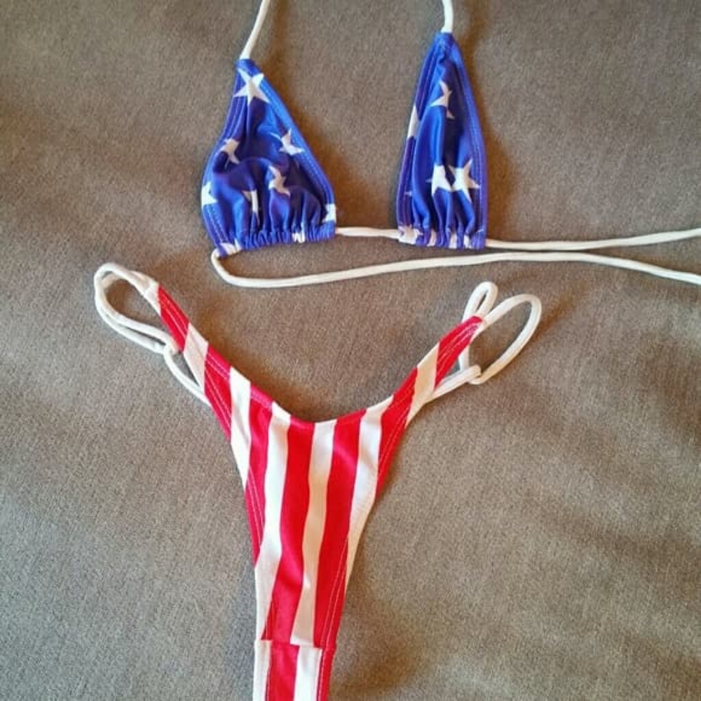 Stars and stripes bikini